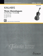 3 monology pro violoncello solo op. 83